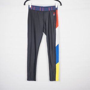 P.E. Nation Blind Side Full Leggings Color Block M